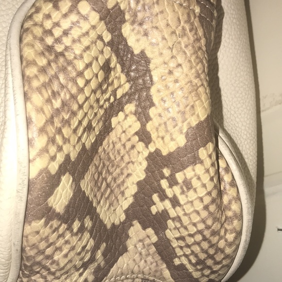 Gorgeous Coach bag with leather and snakeskin - Picture 5 of 13